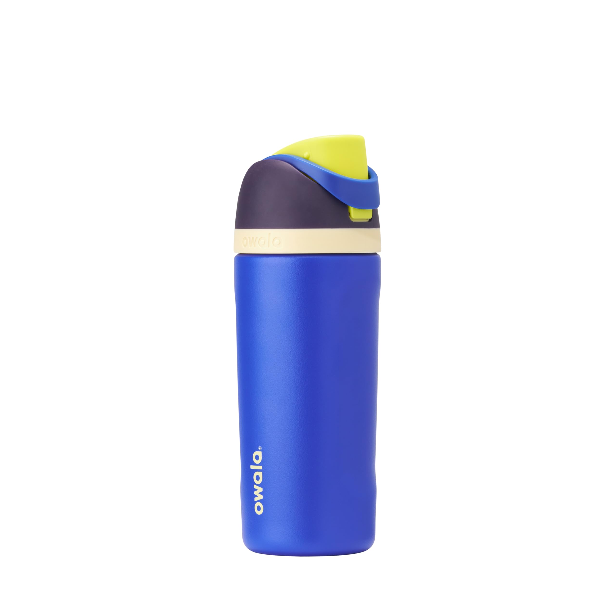 Owala FreeSip Insulated Stainless Steel Water Bottle with Straw for Sports, Travel, and School BPA-Free Sports Water Bottle, 32 oz, Boneyard (Pack of 6)